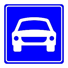 motorlu taşıt yolu başlangıcı