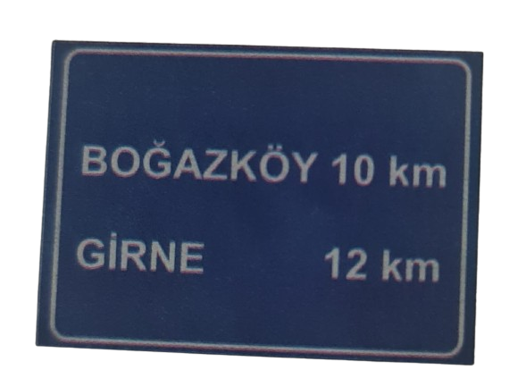 mesafe levhası