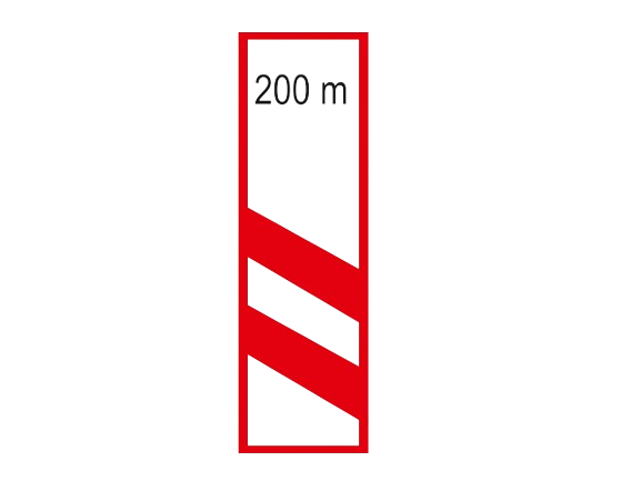 kavşak veya geçide 200 metre sol